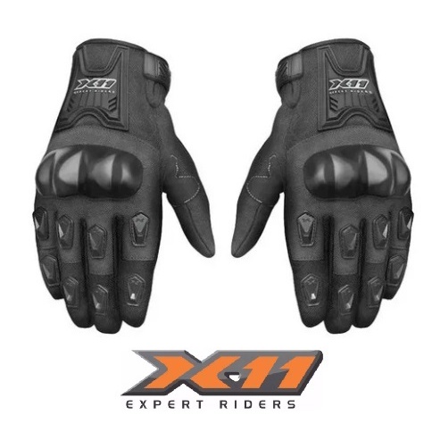 Luva X11 Masculina Touch Screen Blackout 2 Motoboy Motoqueiro Kart Paintball Ciclista Bike