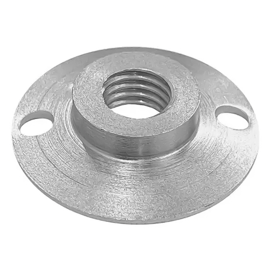 Porca Cônica Redonda Adaptador Para Disco De Borracha Lixa 4.1/2 Esmerilhadeira Rosca M-14 TC309