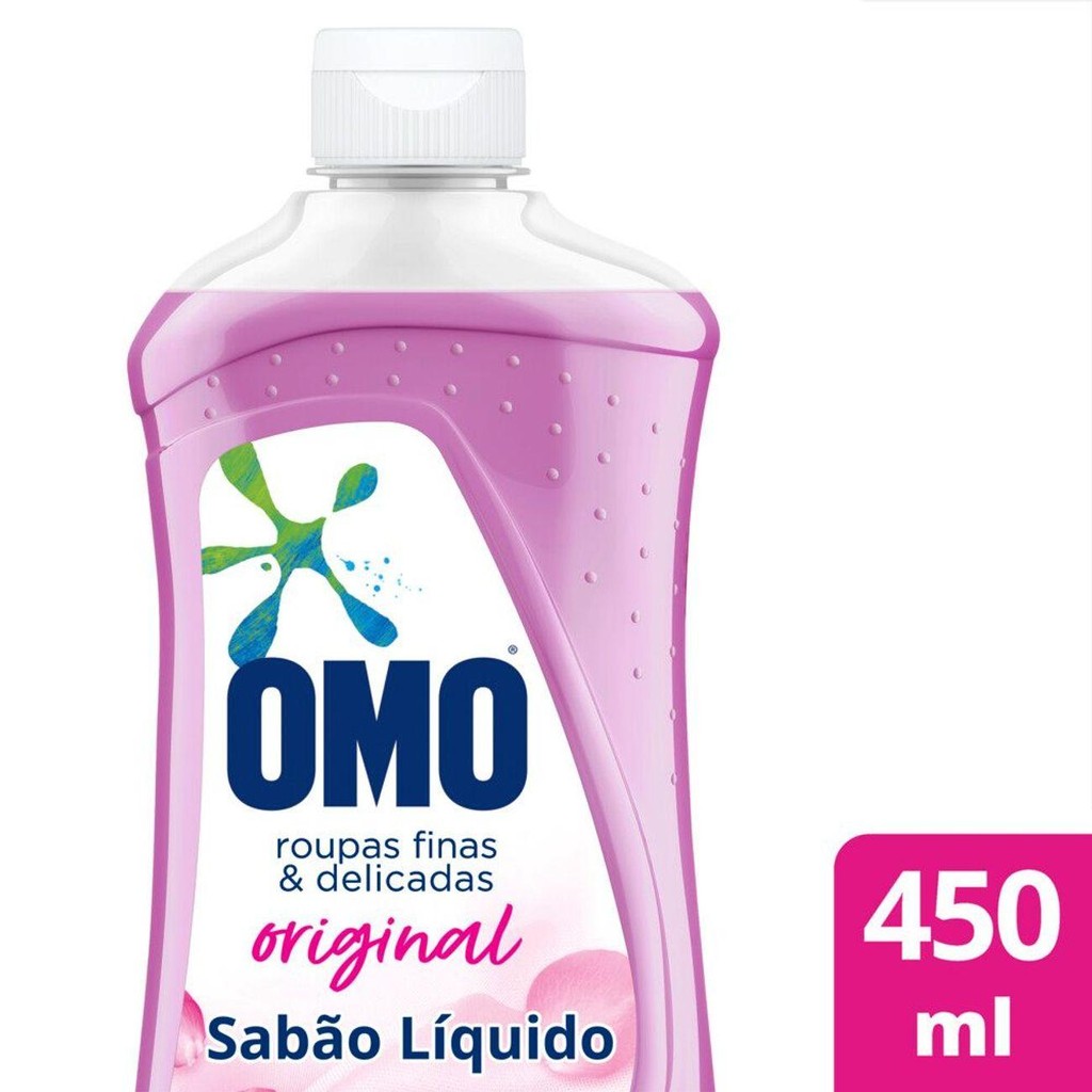 Sabão Líquido Omo Roupas Finas e Delicadas 450ml
