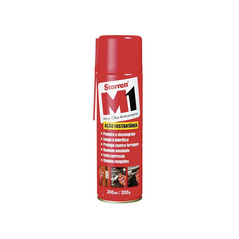 Óleo anti-corrosivo lata com 300 ml - M1-215 - Starrett