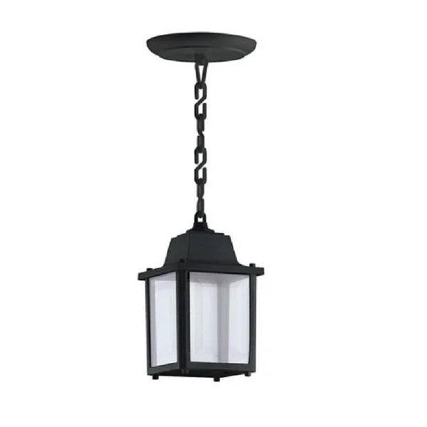 Pendente Luminaria Colonial Vintage Externo Interno Preto