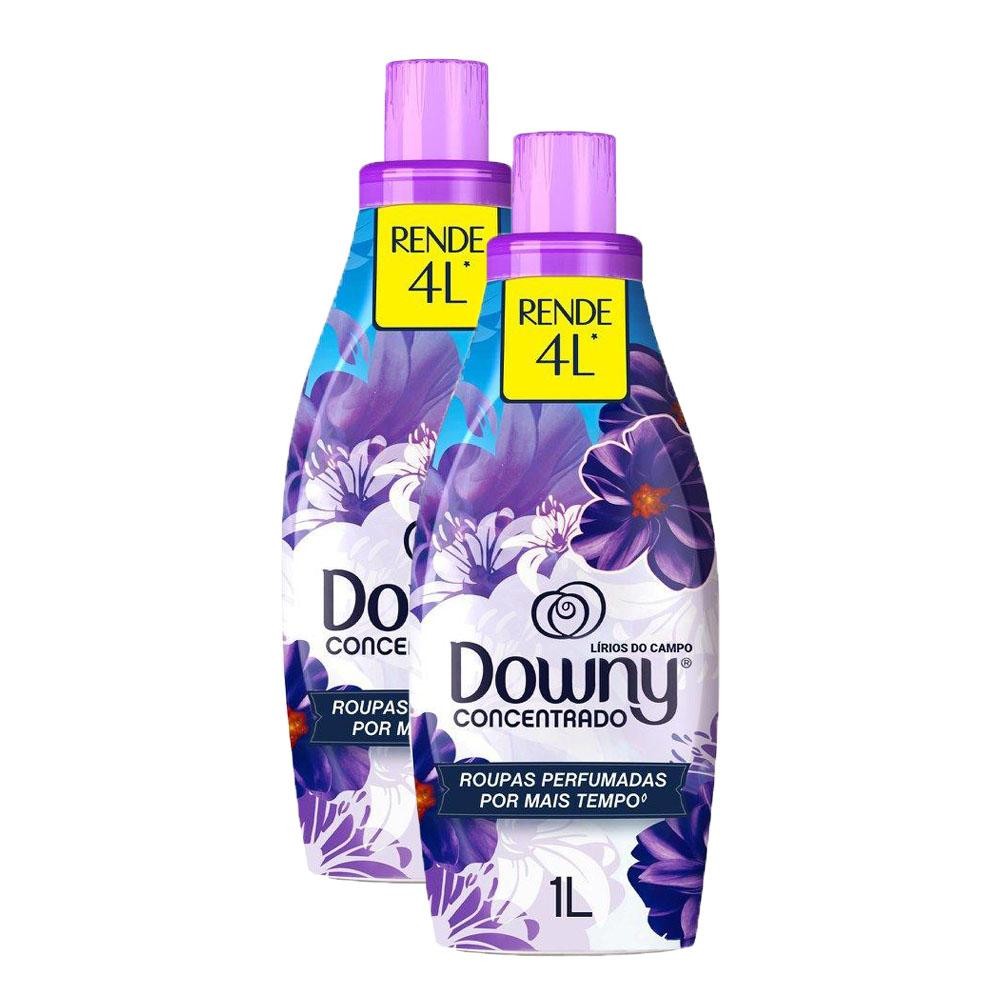 Kit 2 Amaciantes Downy Concentrados Lírios do Campo 1L cada