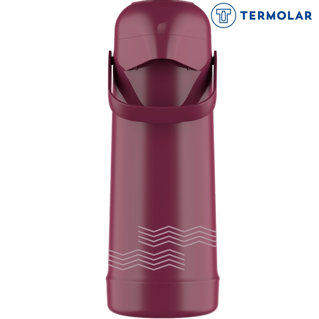 Garrafa Térmica Pressão 1 Litro Resistente Café Chá Quente