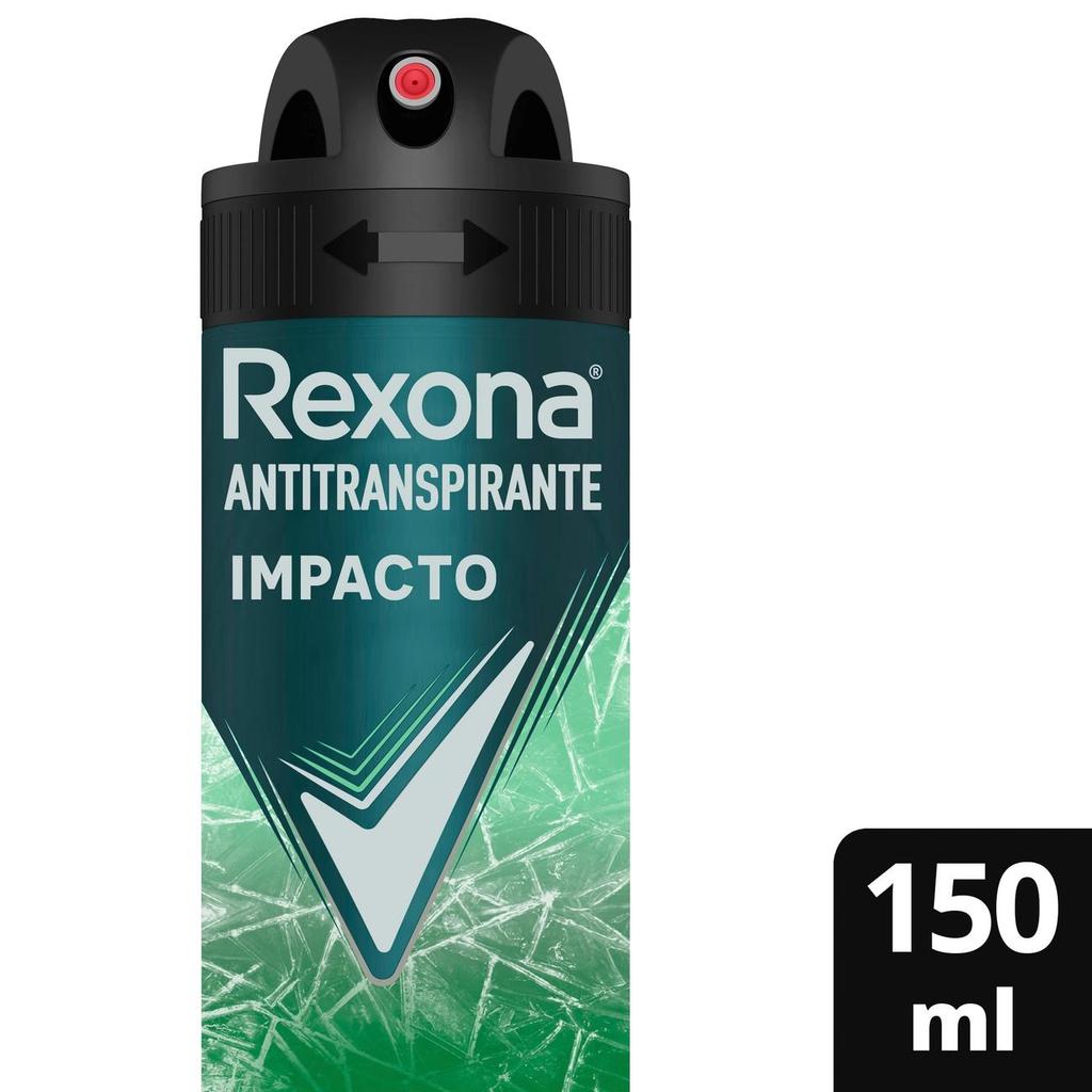 Desodorante Antitranspirante Rexona Men Impacto 150ml