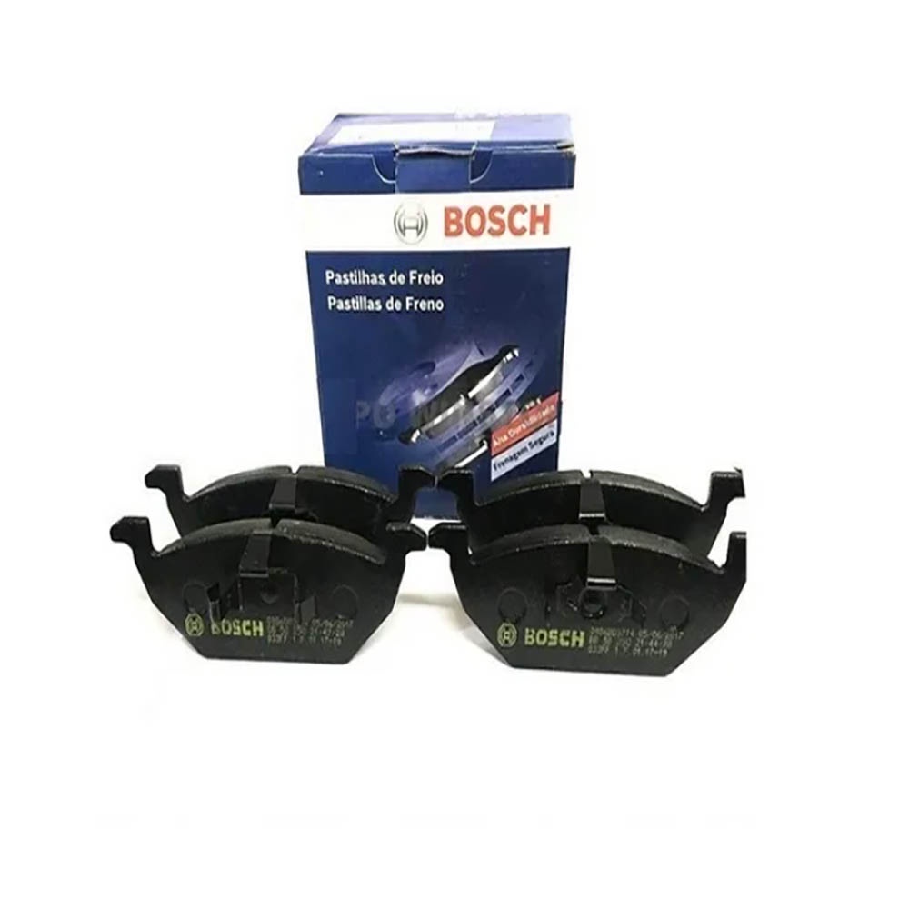 Jogo Pastilha Dianteira Vw SPACEFOX 2008 2009 2010 2011 2012 2013 2014 2015 2016 Original Bosch Novo