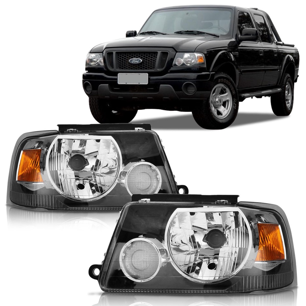Farol Ranger 2005 2006 2007 2008 2009 Mascara Negra