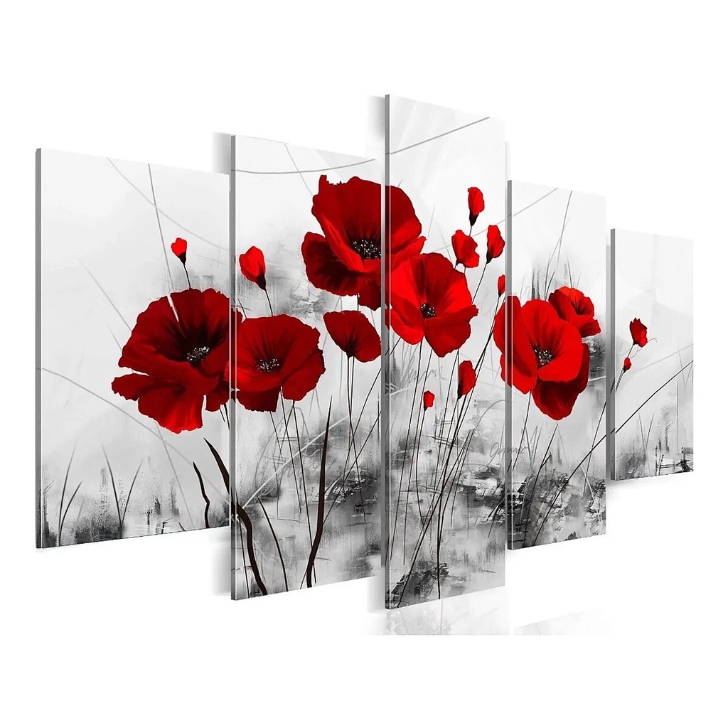 quadro decorativo da papoula lindo
