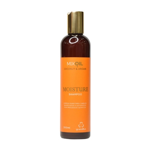 Shampoo Pós-Praia e Piscina Mix Oil Moisture 300ml Reparação dos Cabelos Ressecados