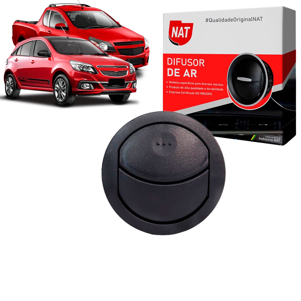 Difusor Saida De Ar Chevrolet Agile E Montana 2011 Até 2021