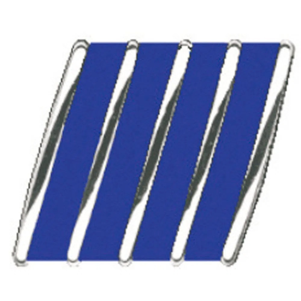 Emblema Logo Capo Fiat Palio 95/00 Cromado Fundo Azul