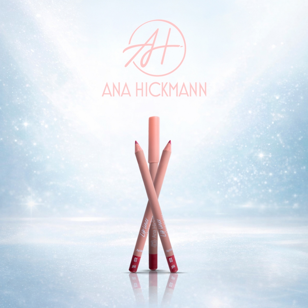 Lápis Para Contorno Boca Lip Pencil Pink 3 Ana Hickmann
