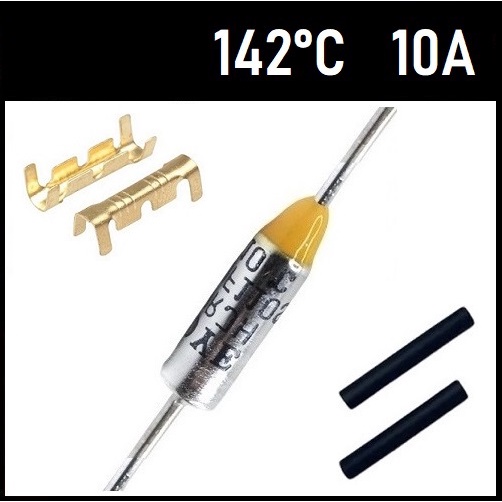 2 Fusível Térmico 10A TF142°C 142C 142°C 142 Graus 250V