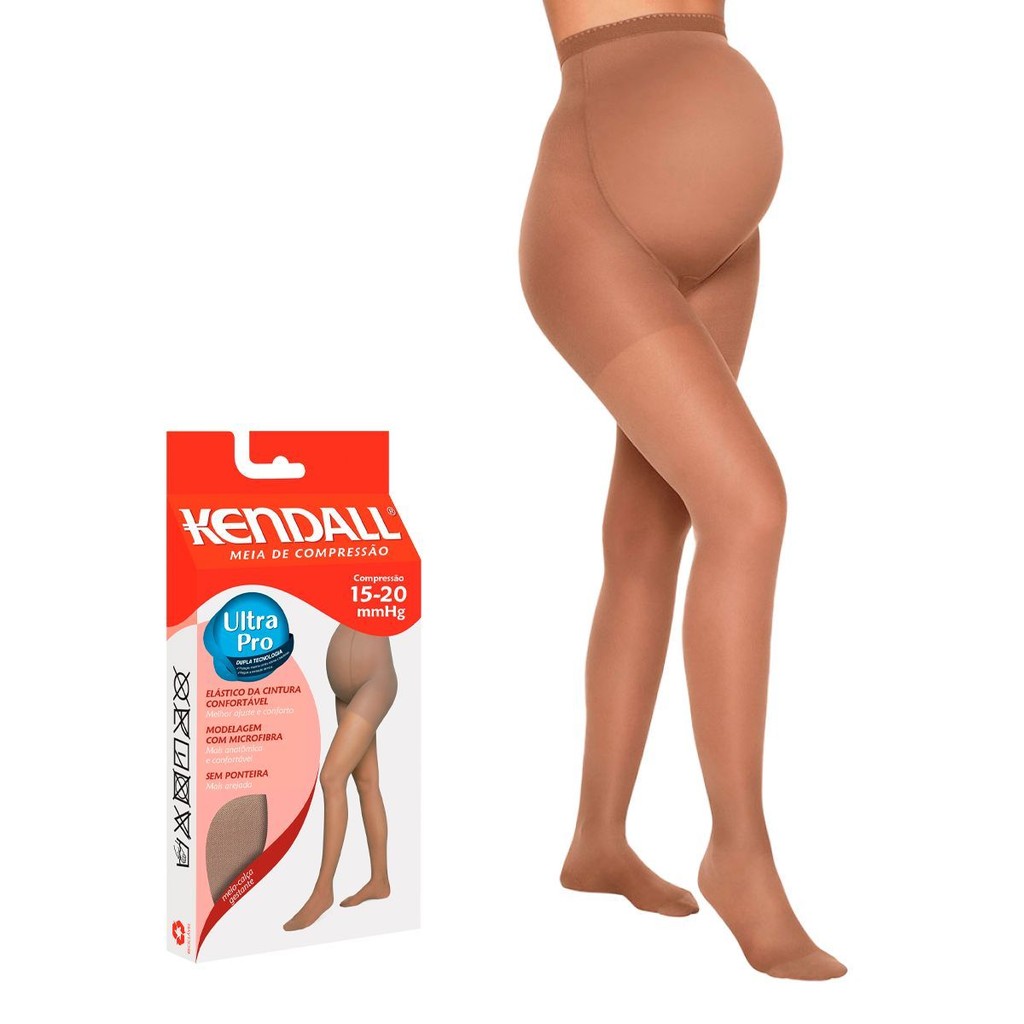 Meia Calça Compressiva Gestante Kendall 15-20 mmHg