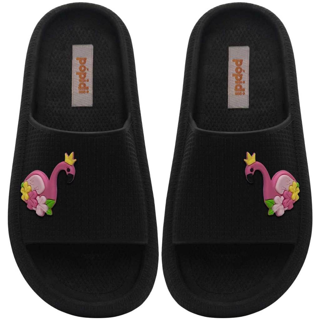Chinelo Slide Nuvem Nº 25 Ao 36 Moda Infantil Feminina Menina Flamingo 12.51
