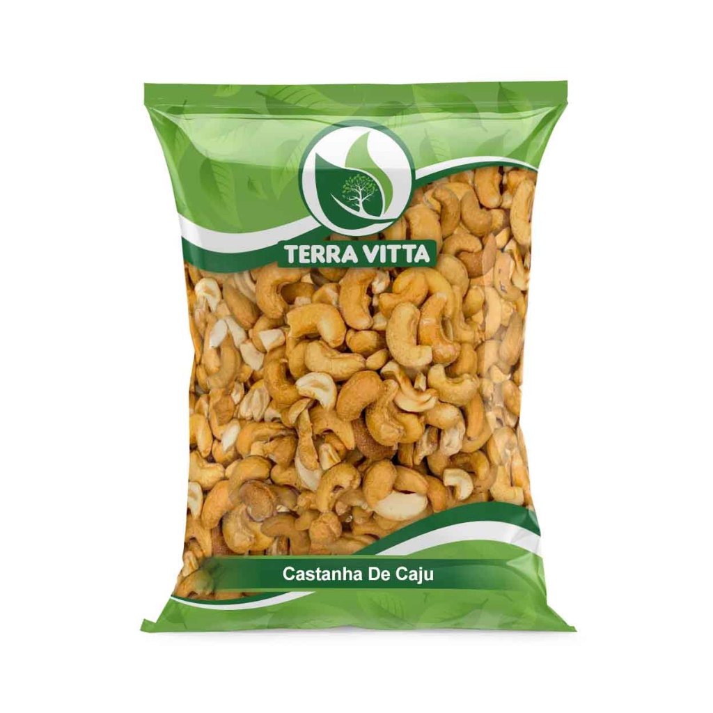 Castanha De Caju Torrada Com Sal W1