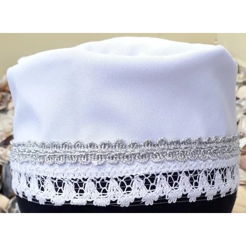 Ekete / Equete / Gorro Umbanda Candomblé C/ Gripir E Brocado