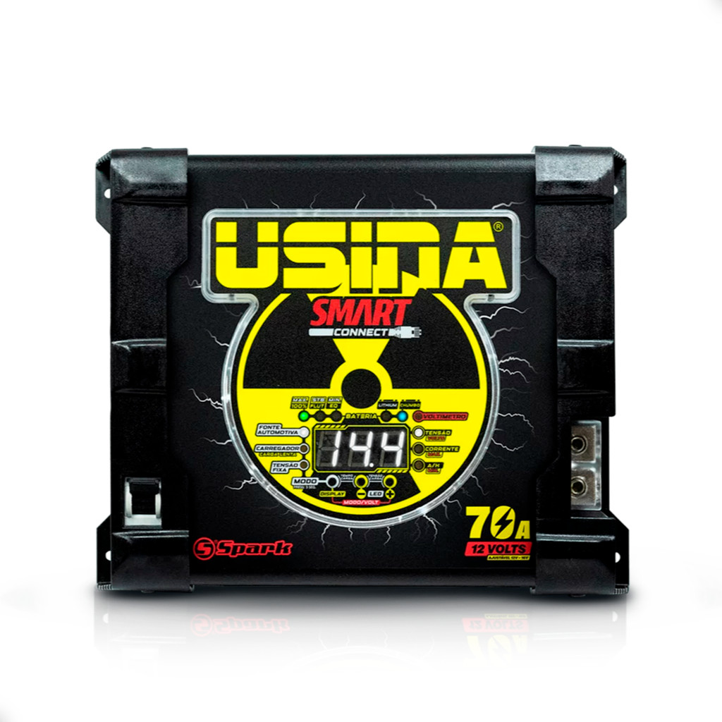 Fonte Usina Smart Connect 70A Amperes - 12V Bivolt - LANÇAMENTO