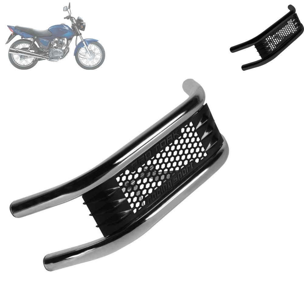 Protetor de Motor Pro Tork Racing Sport Mata Cachorro Para Moto Titan 150 2004 2005 2006 2007 2008
