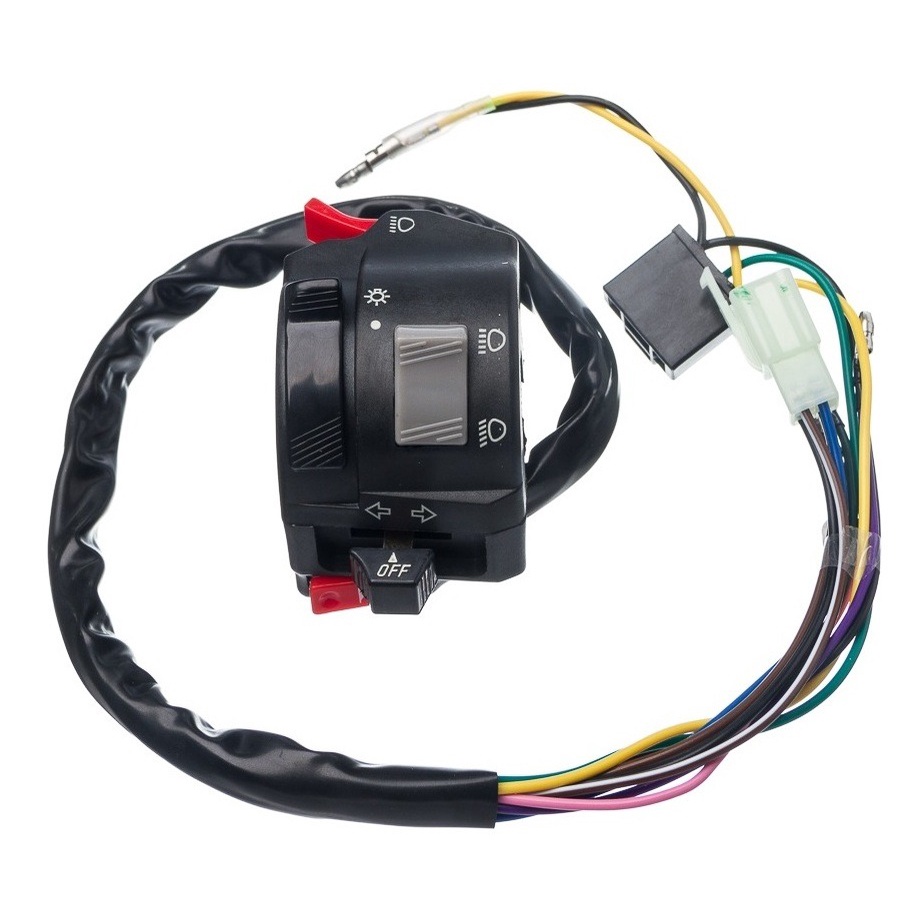 Punho Chave Seta Luz Buzina P/ Yamaha Ybr 125 Xtz 125 Factor