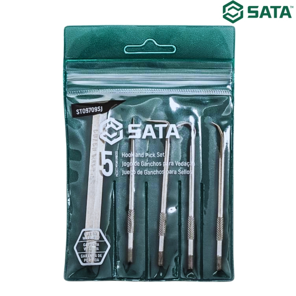Jogo De Ganchos Vedação 5 Pecas Sata St09709sj -Praticidade