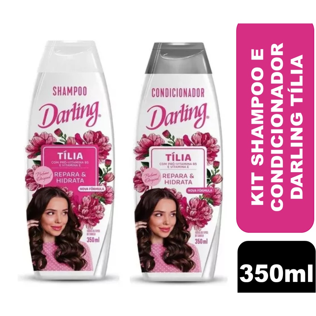 Kit Tília Darling Shampoo e Condicionador 350ml