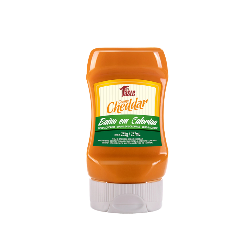 Creme Baixo Calorias - Mrs taste (cheddar, 4 queijos ou requeijão)