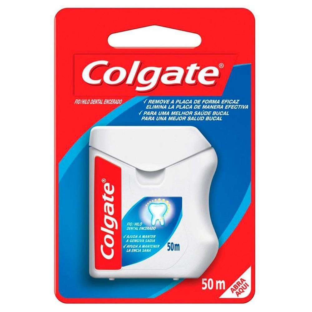 Fio Dental Colgate Nylon Com 50M