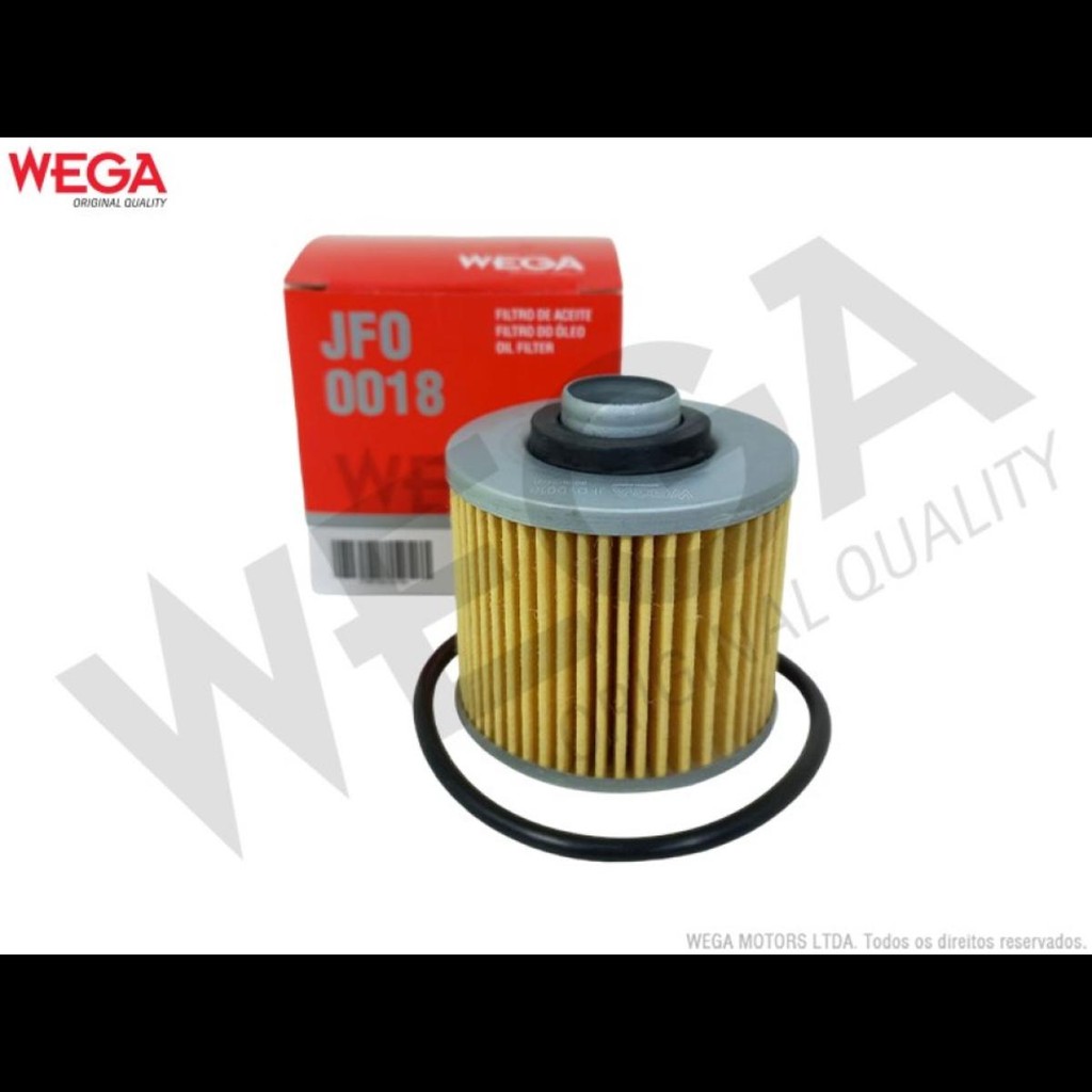 Filtro óleo Yamaha Xt 660 Z Ténéré 2011 a 2017 Wega JFO-0018