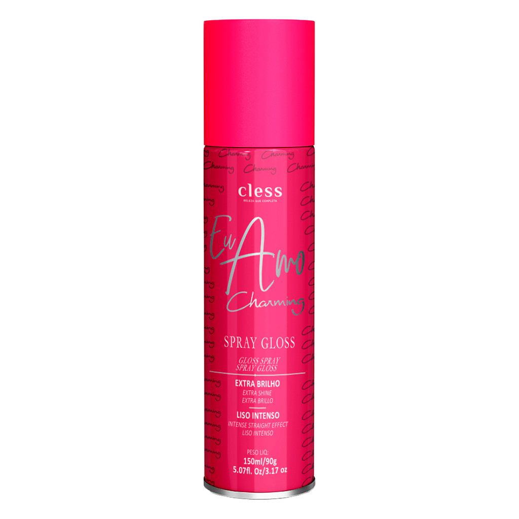 Protetor Térmico Fixador Brilho Gloss Cless Charming Spray 150ml