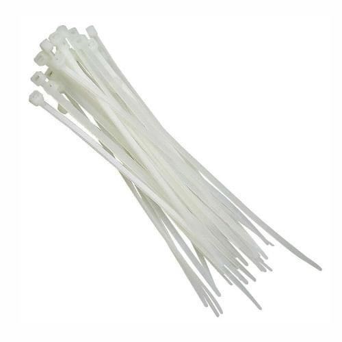Abraçadeira  Nylon Branca 100 X 2,5 X 1,07mm – Kit 100 Peças - DNI 5060-BR