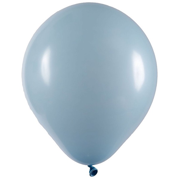 Balão de Festa Redondo Big Balão 25 - Azul Claro - 01 Unidade - Art-Latex - Rizzo