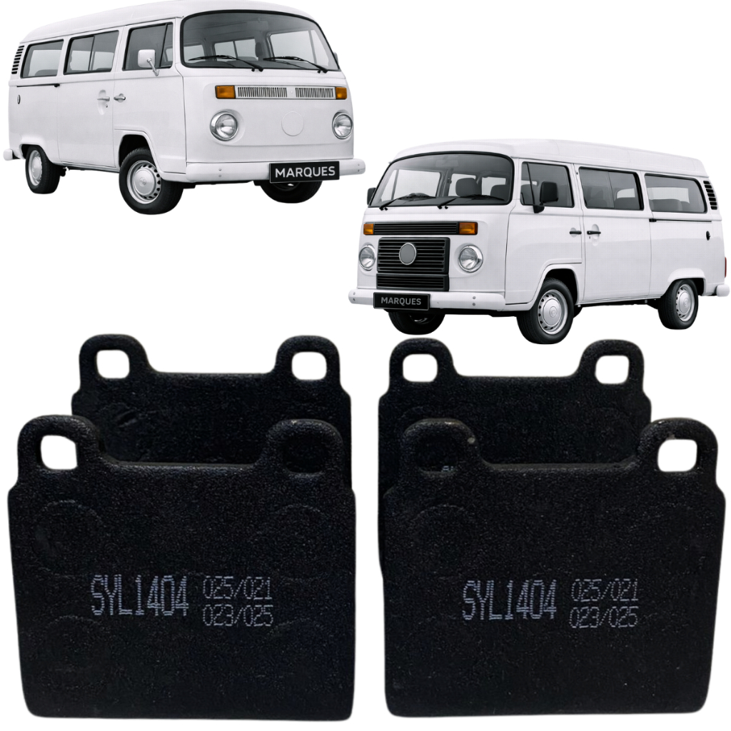 Pastilha De Freio Dianteiro Syl Kombi 1.4 1.6 1973 A 2013