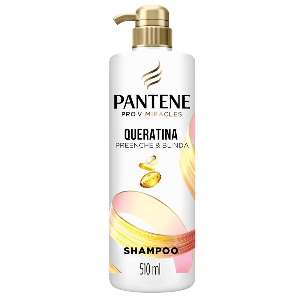 Shampoo Pantene Queratina 510ml