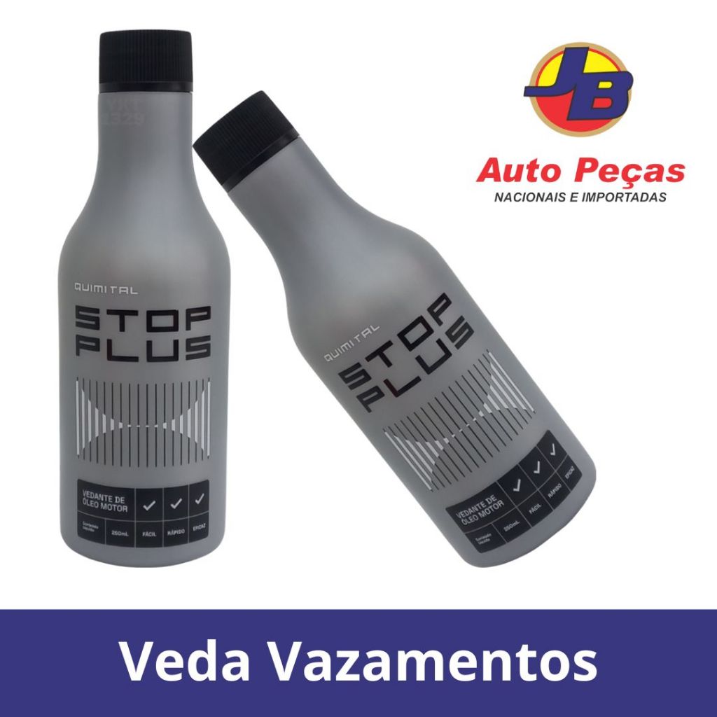 2un de Veda Vazamento STOP PLUS (250 ML cada)  (Quimital)