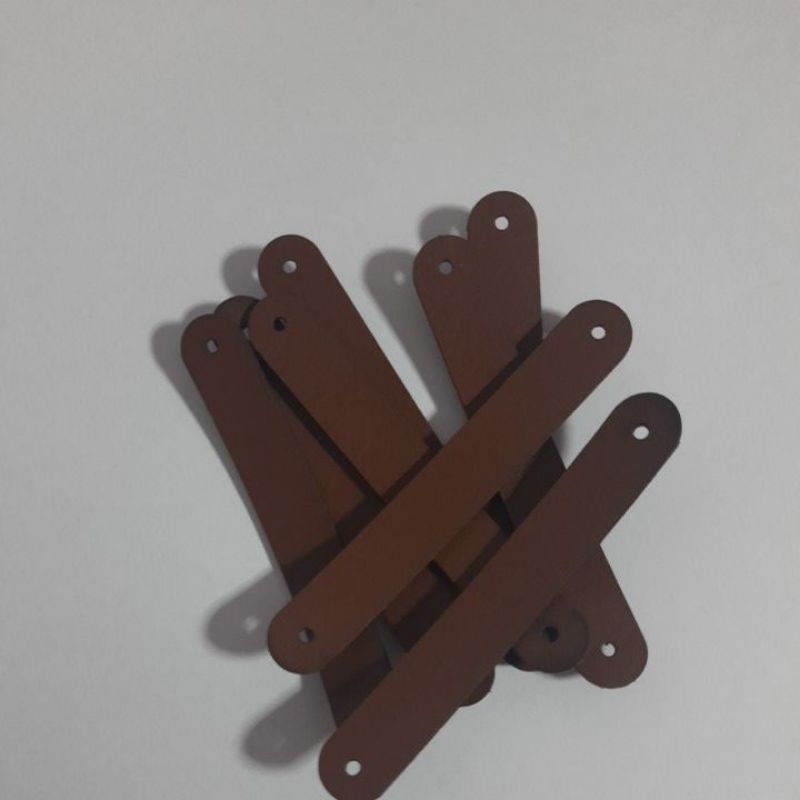 kit com Alças (puxadores) de sintético para tampa de cesto de crochê