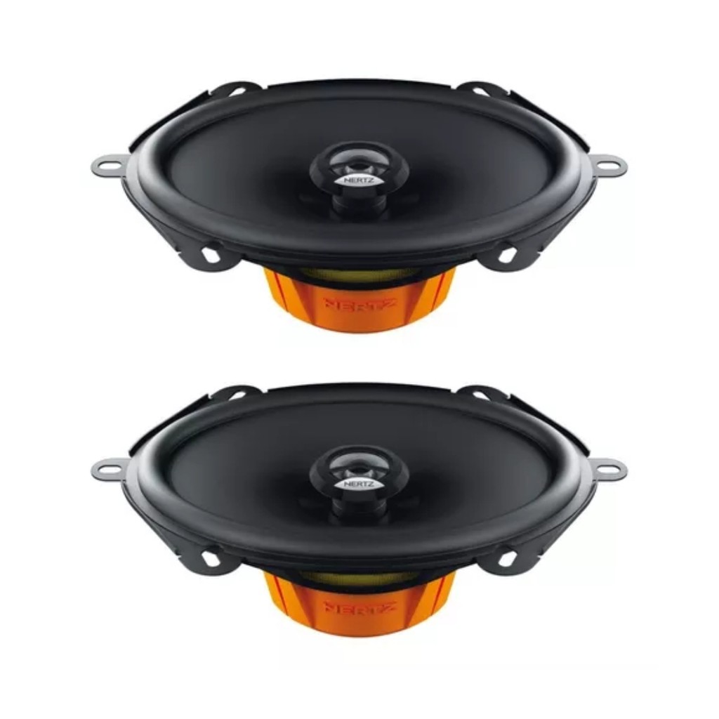 Par Alto Falantes DCX 570.3 Coaxial 5x7 Polegadas 60W 4Ohms Hertz