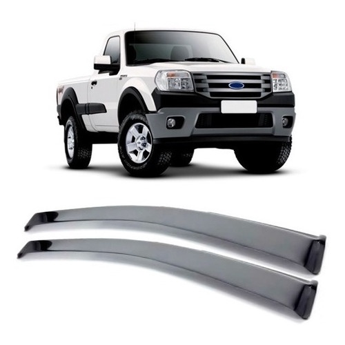 Defletor Calha de Chuva Ranger 1996 1997 1998 1999 2000 a 2012 2 Portas Ecoflex