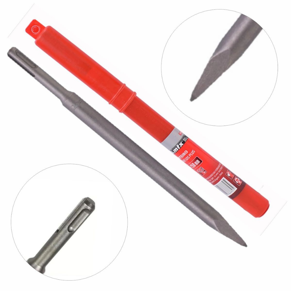 Ponteira Encaixe Sds Plus Para Martelete 14 x 250mm