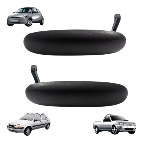 Par Maçaneta Externa Porta Ford Ka Courier Fiesta