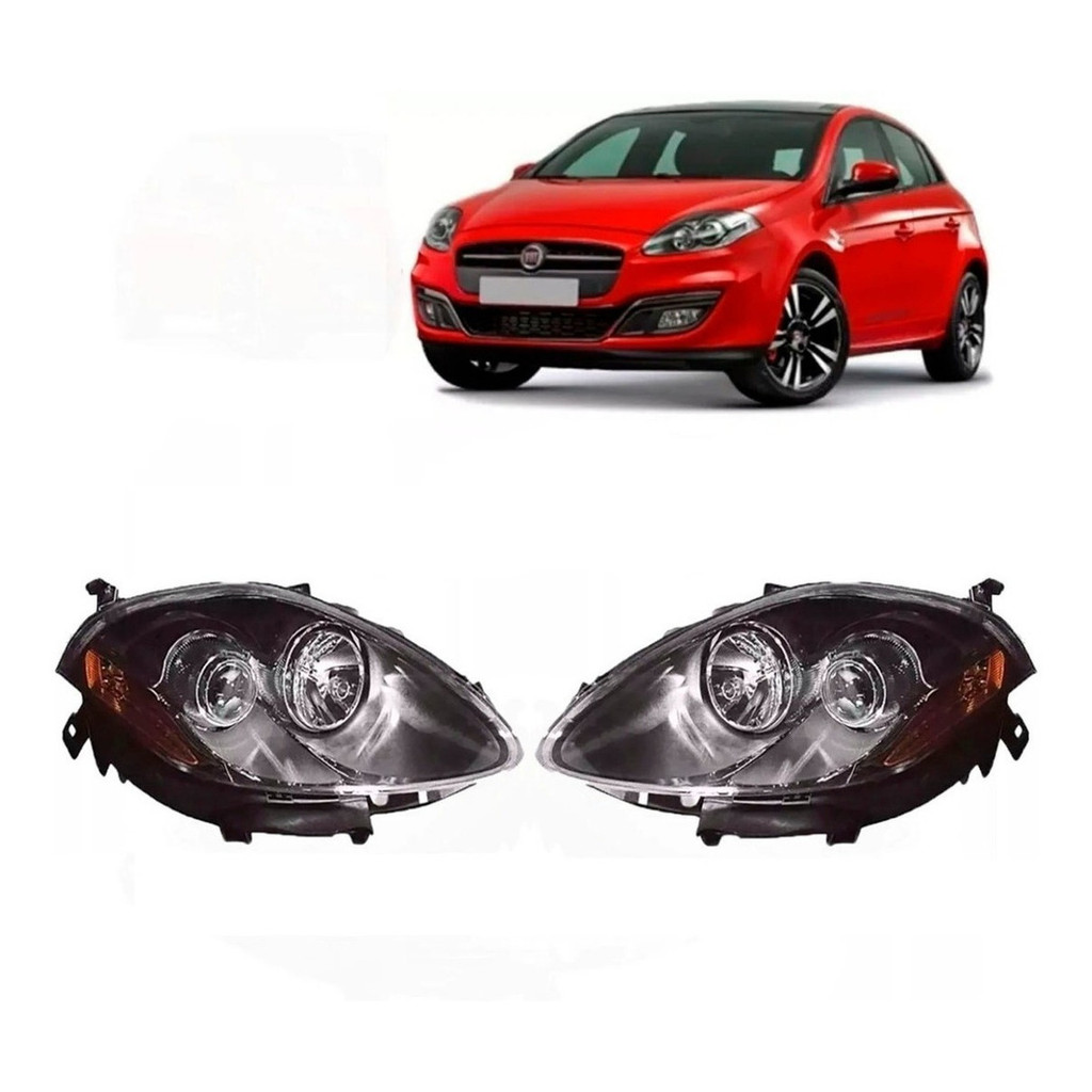 Farol Bravo 2010 Ao 2016 Máscara Negra Par