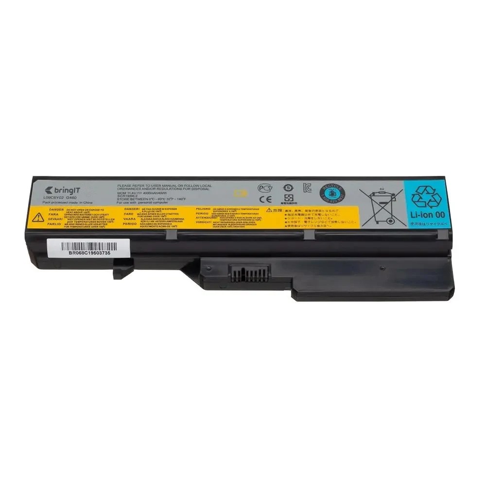 Bateria para Notebook Lenovo Ideapad G475 G460 L09S6Y02