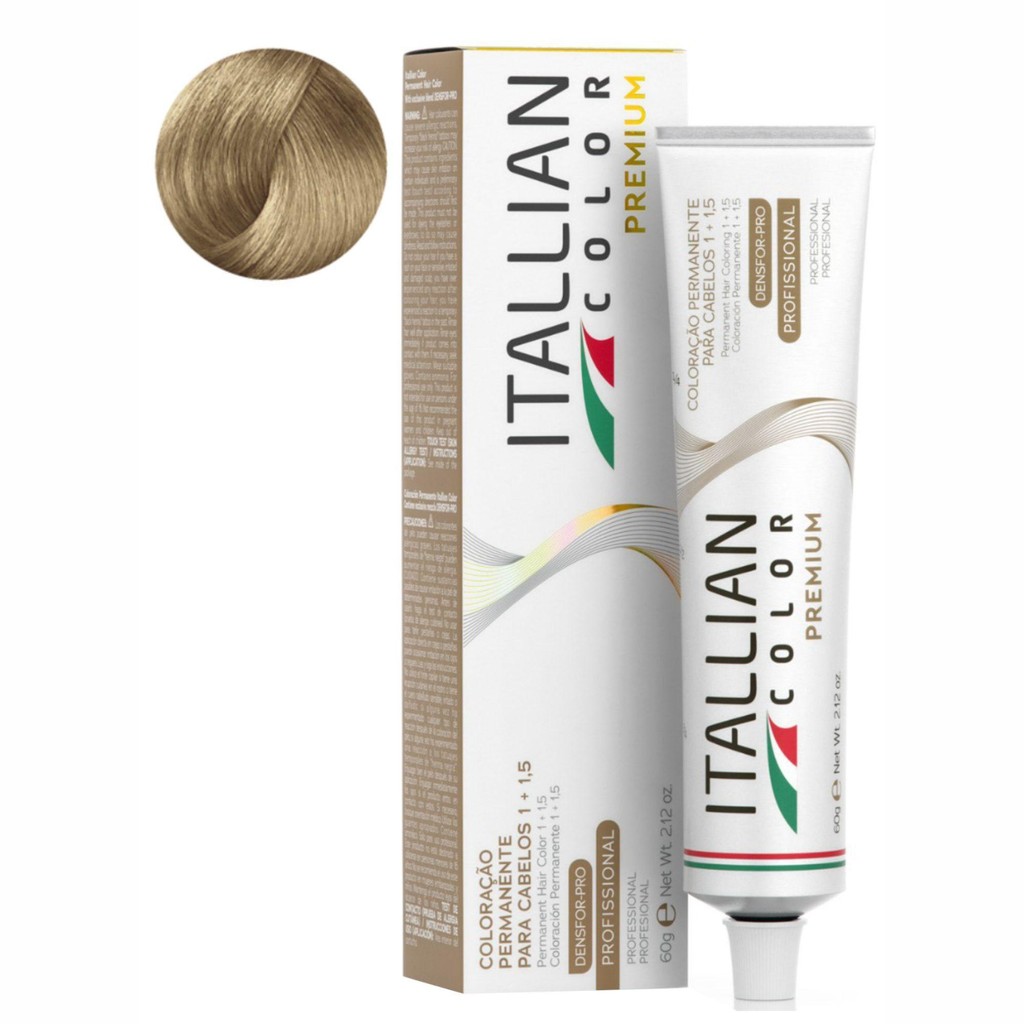 Coloração Itallian Color 9.3 (29) Louro Claríssimo Dourado