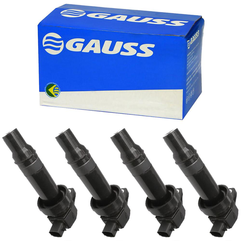 Jogo Bobina Ignição Hb20 I30 1.6 2012 A 2019 Gauss Gc4286