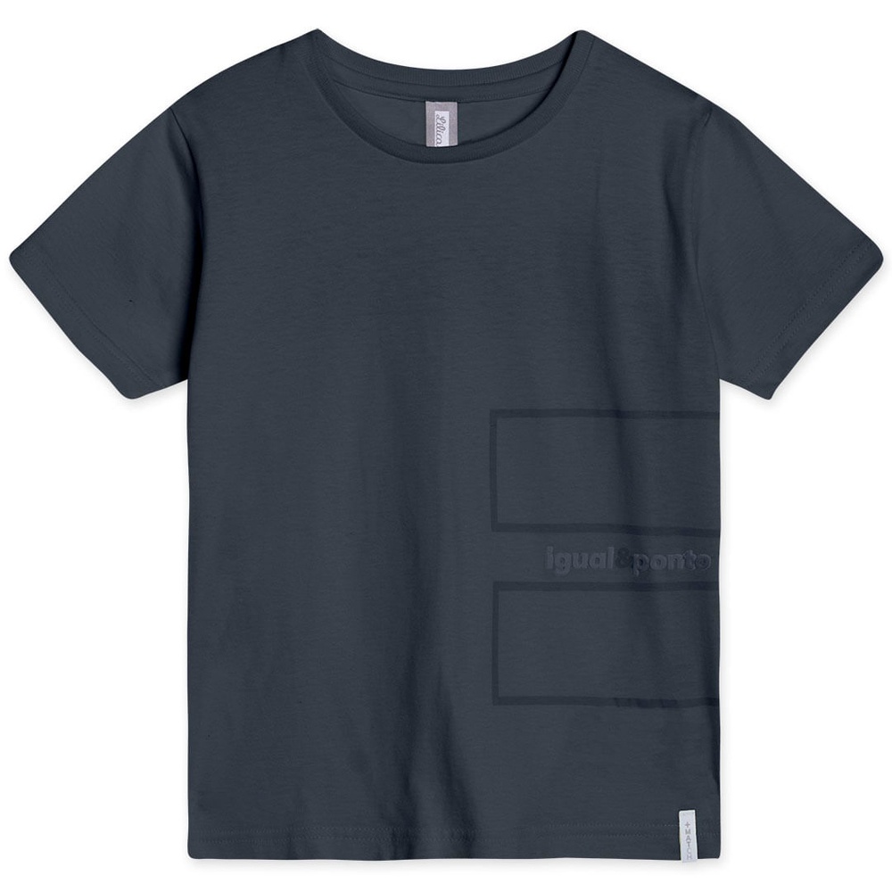 Camiseta Infantil Unissex Manga Curta Match