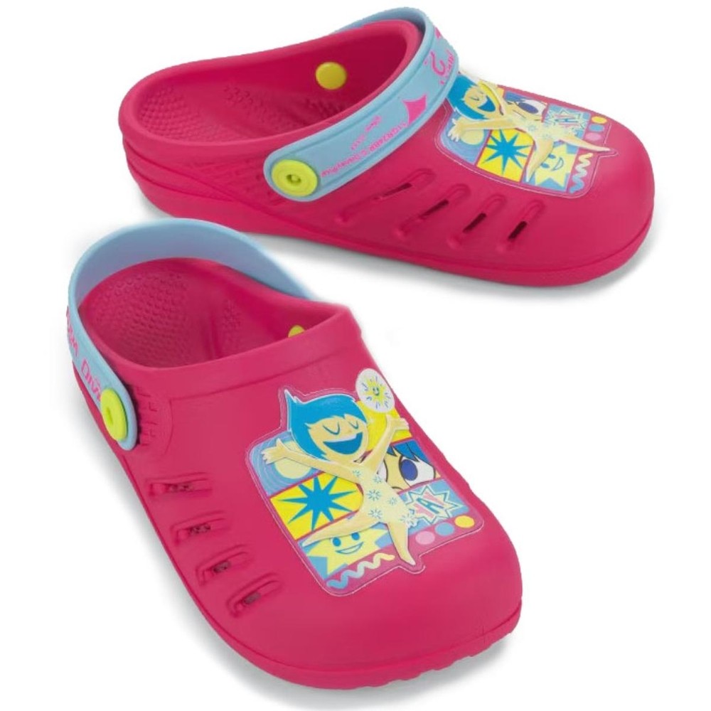 Babuche Disney Ready Divertida Mente Menino - Rosa