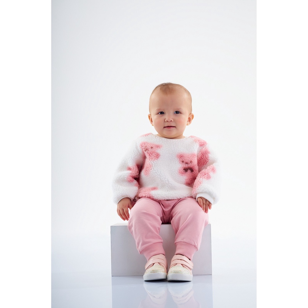 Conjunto de Inverno para Bebê Menina com Blusão e Calça Up Baby