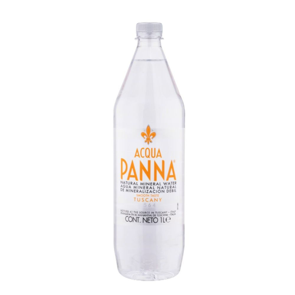 ÁGUA PANNA MINERAL SEM GÁS PET 1L PACK C/12UNID