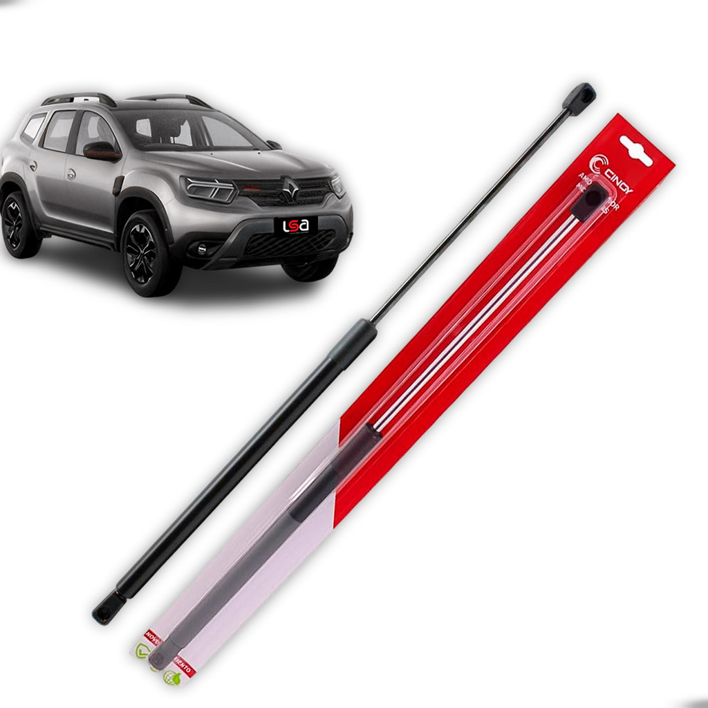 Pistão a Gás para Tampa Traseira Porta-Malas Renault Duster 2011 em Diante Encaixe Perfeito Ambos Lados 1 Unidade