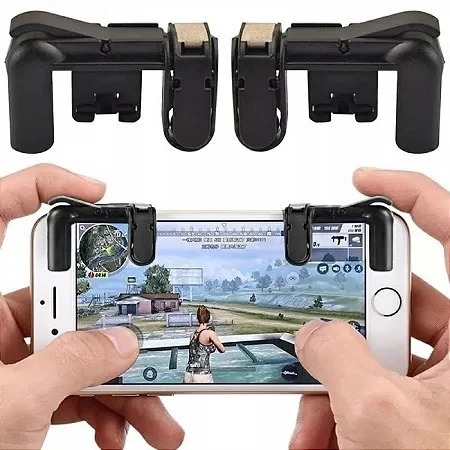 Gatilho Celular Adaptador Botao L2 R2 Free fire Fortnite Pubg