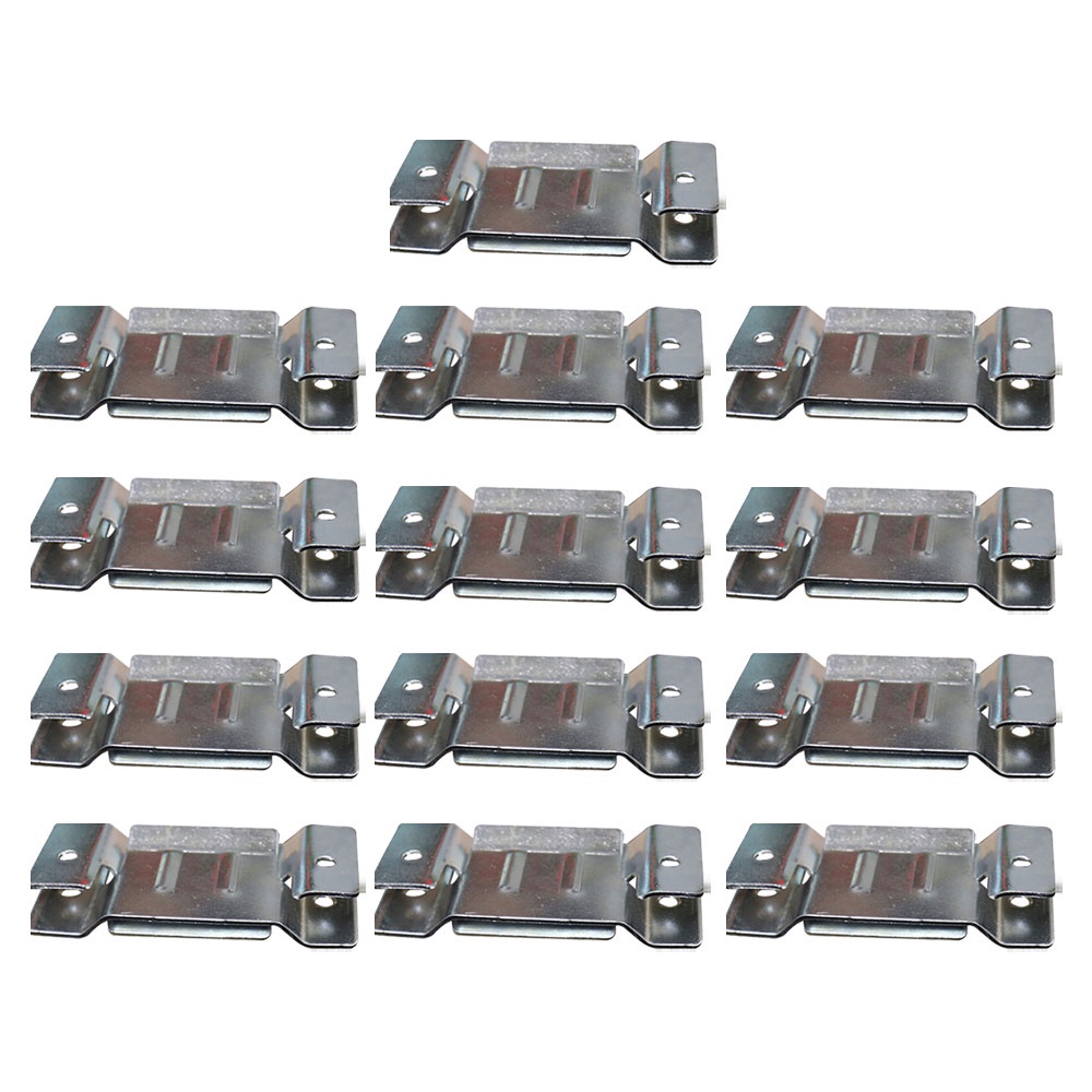 13 Pares de Conector de Encaixe para Móveis Sofá Cabeceira Painel Zincado